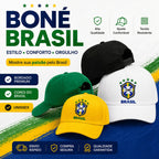 Boné Brasil Premium - Leve 2 Pague 1 (Só Enquanto Durar o Estoque)
