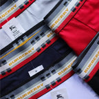 CUECA BOX MASCULINA BURBERRY - COMPRE 1, LEVE 3 - CORES VARIADAS
