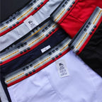 CUECA BOX MASCULINA BURBERRY - COMPRE 1, LEVE 3 - CORES VARIADAS
