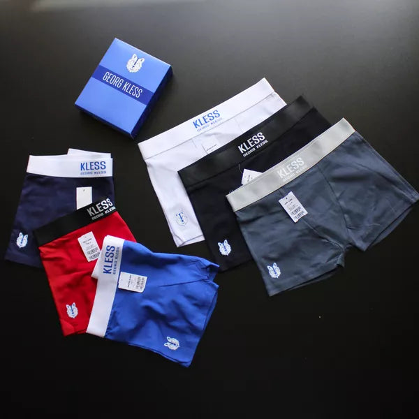 CUECA BOX MASCULINA GEORG KLESS - COMPRE 1, LEVE 3 - CORES VARIADAS