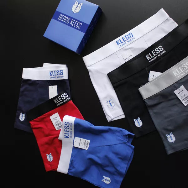 CUECA BOX MASCULINA GEORG KLESS - COMPRE 1, LEVE 3 - CORES VARIADAS