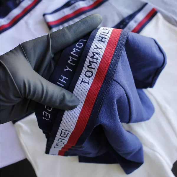 CUECA BOX MASCULINA TOMMY HILFIGER - COMPRE 1, LEVE 3 - CORES VARIADAS