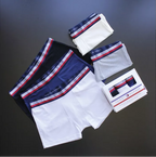 CUECA BOX MASCULINA TOMMY HILFIGER - COMPRE 1, LEVE 3 - CORES VARIADAS