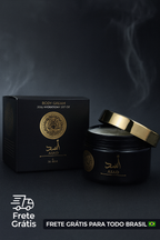 Hidratante Corporal Masculino Angel + Asad Lattafa – Alta Fixação e Perfume Intenso | Compre 1 Leve 2 (200 ml cada) ÚLTIMAS UNIDADES
